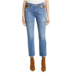 Frame Denim Le High Rattler Straight Leg Size 30